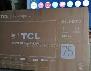 Youtube Netflix Prime Video TCL 75 Inch Qled Tv