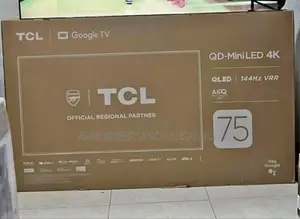 Goggle Tv Qled 4 K 75 Inch Frameless TCL