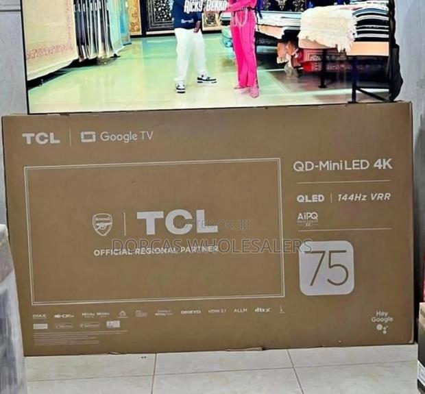 Goggle Tv Qled 4 K 75 Inch Frameless TCL - thumbnail 3