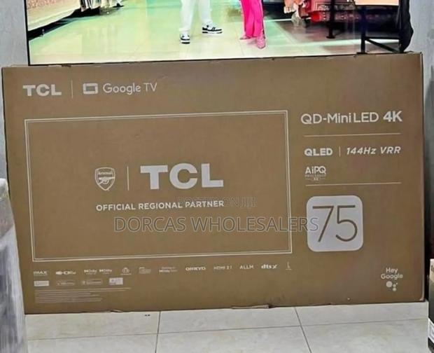 Goggle Tv Qled 4 K 75 Inch Frameless TCL - thumbnail 4
