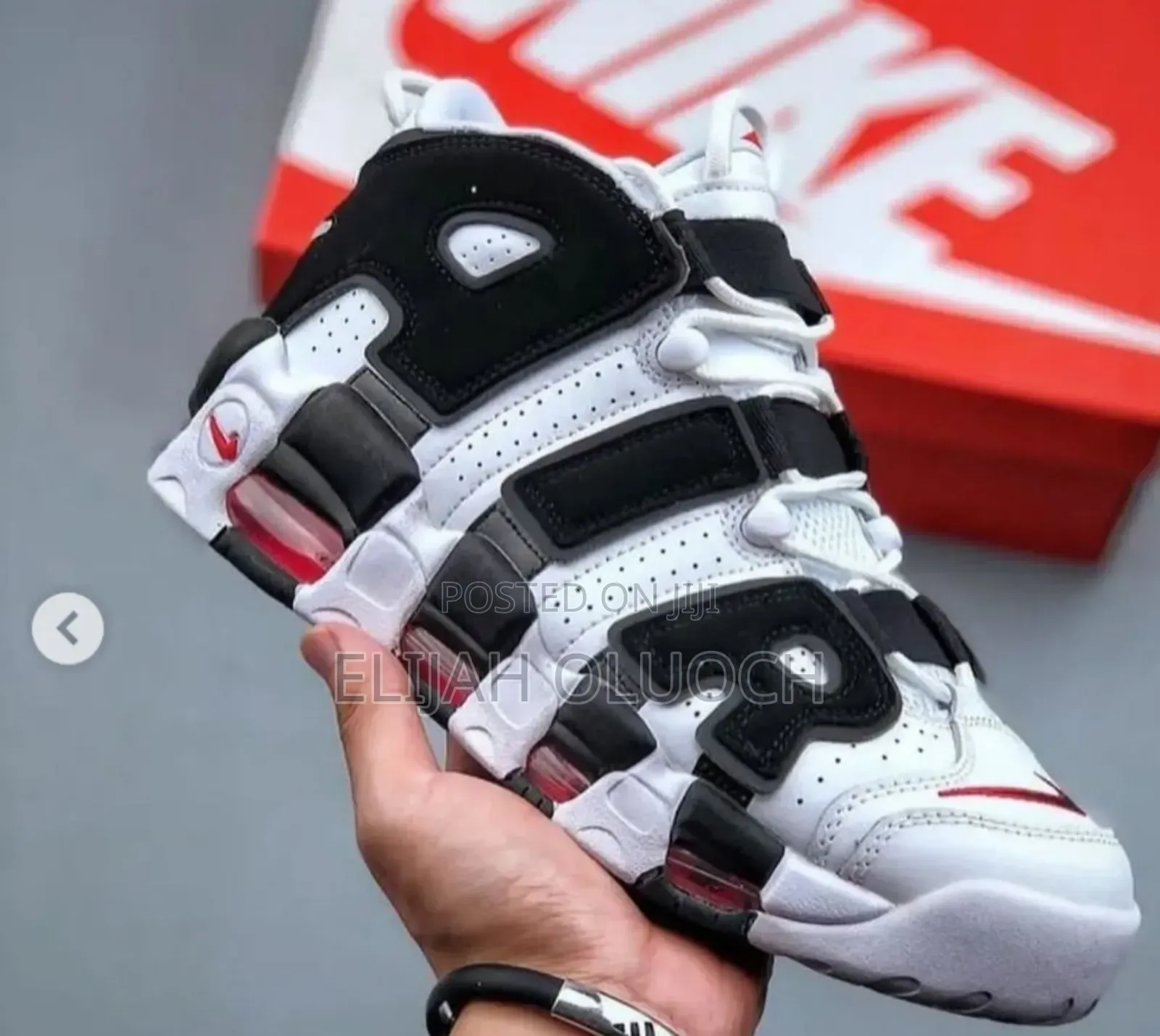 Nike  Air Max Uptempo “White And Black “