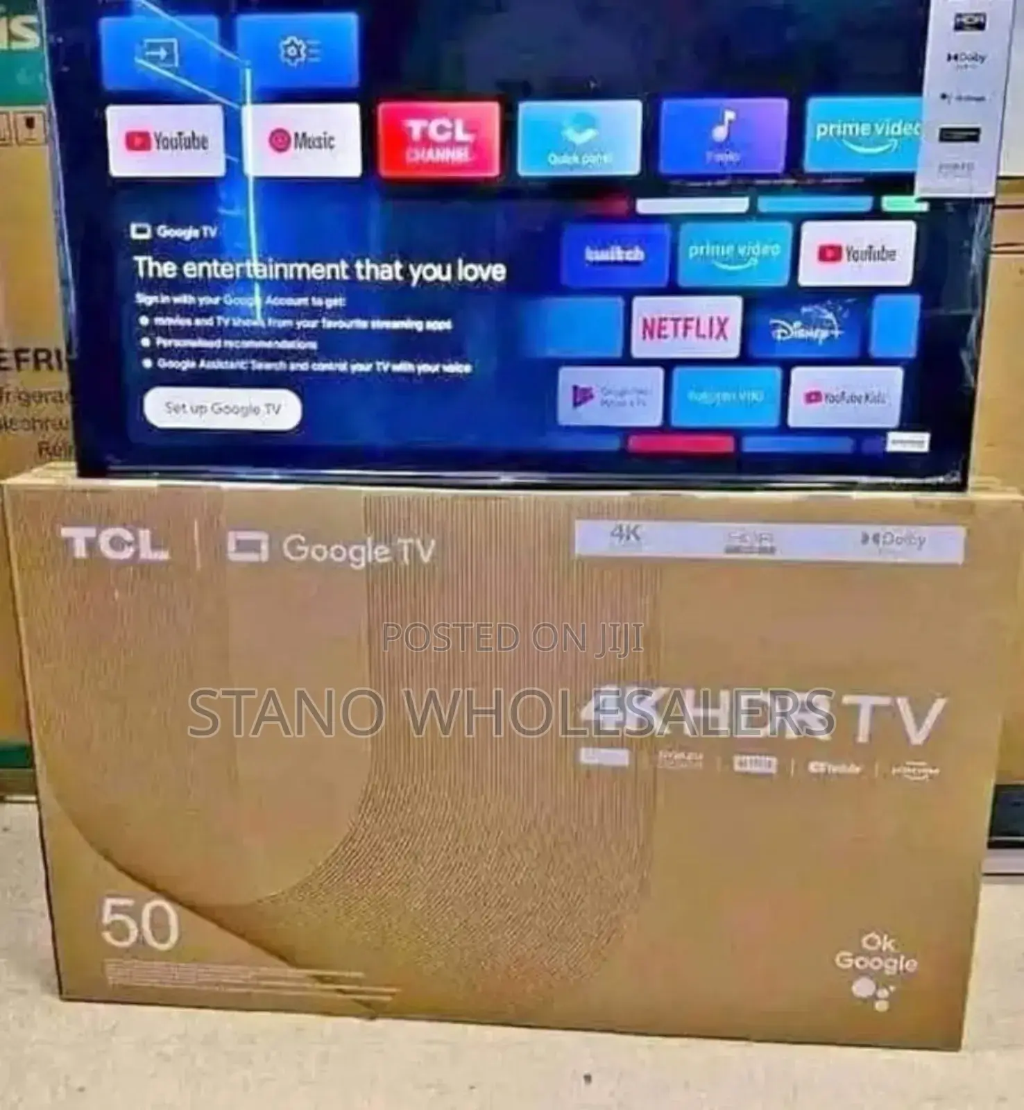 New Model TCL 50 Inch 4 K Television