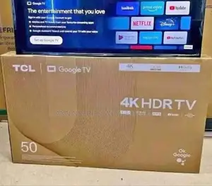 Bluetooth Enabled TCL 50 Inch 4 K Television
