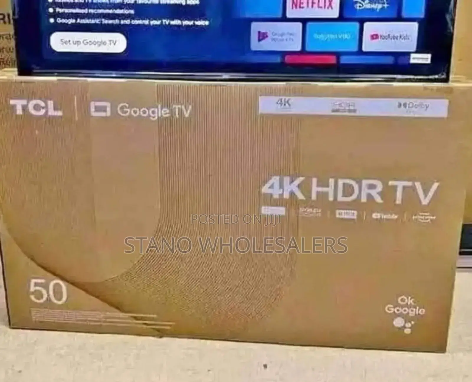 Bluetooth Enabled TCL 50 Inch 4 K Television
