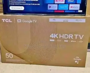 Bluetooth Enabled TCL 50 Inch 4 K Television