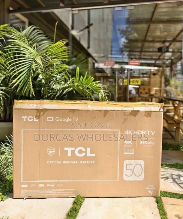 Youtube Netflix TCL 50 Inch 4 K Television - main view