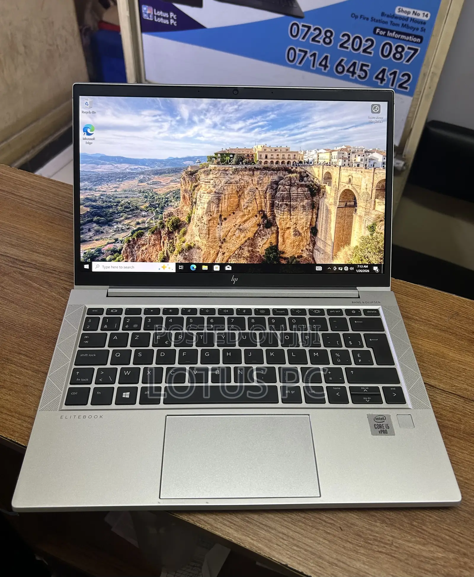 Laptop HP EliteBook 830 G7 8GB Intel Core i5 SSD 256GB