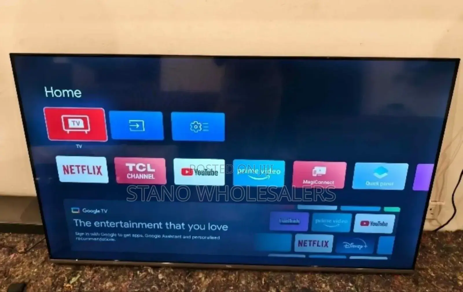 Good Working TCL 50 Inch 4 K Television