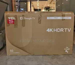 Goggle Tv TCL 50 Inch 4 K HDR Television