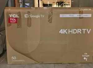 Goggle Tv TCL 50 Inch 4 K HDR Television