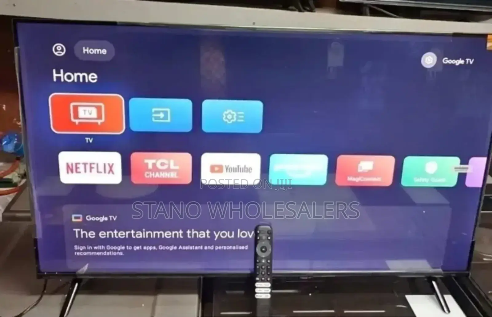 Remote Control TCL 50 Inch 4 K Television