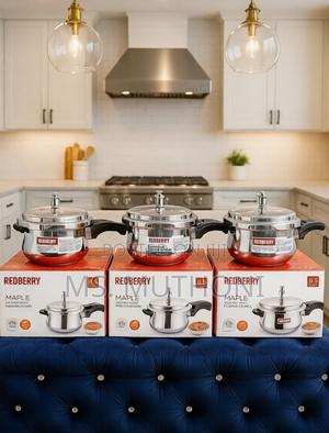 Redberry Premium Range Aluminium Maple Pressure Cooker - thumbnail 2