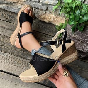 Black Beige Ladies Latest Wedge - thumbnail 2