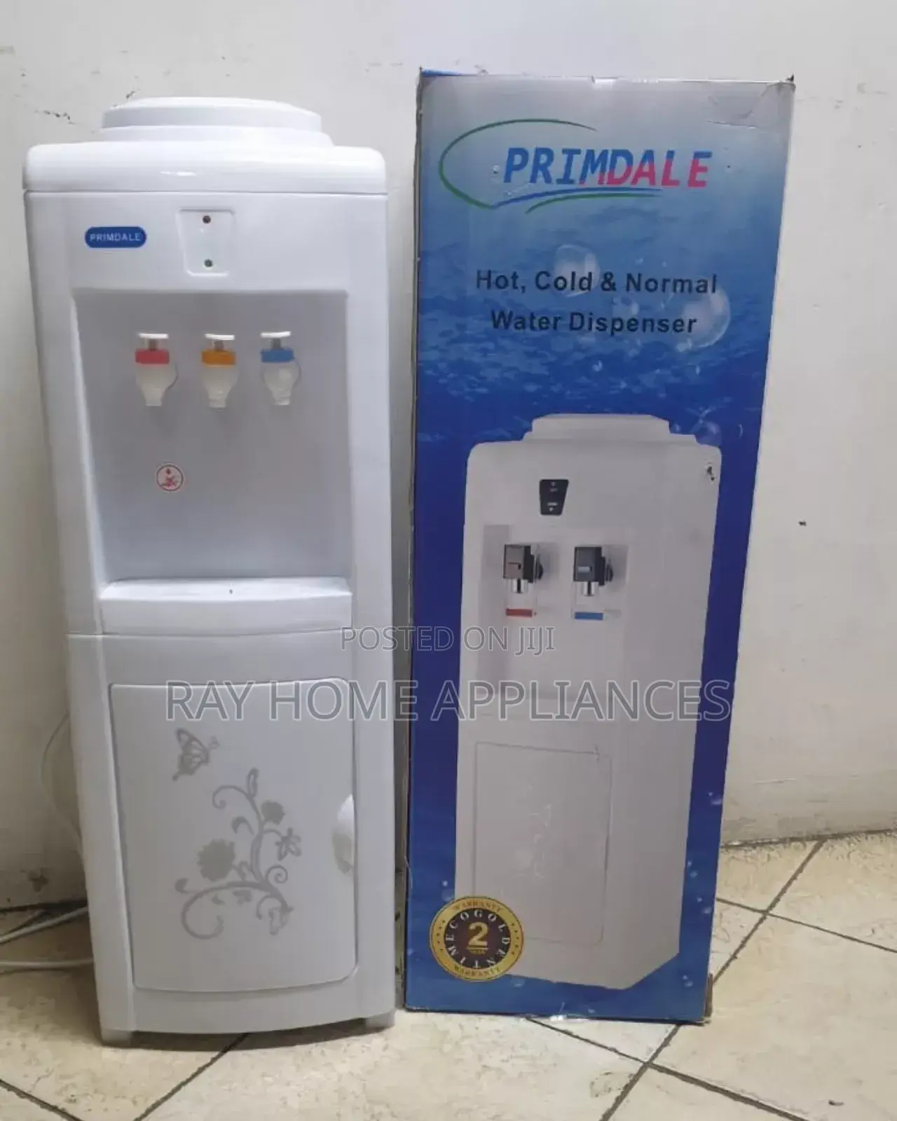 3 Taps Hot Normal and Cold Dispenser Primdale