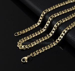 Gold Cuban Link Stylish Necklace - thumbnail 2