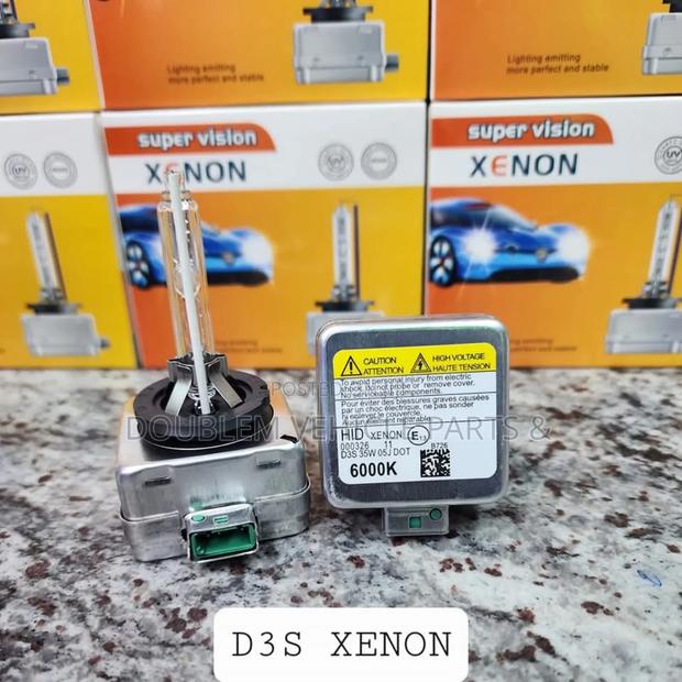 Xenon Headlight Bulb Super Vision D3s 6000k Super Bright 35 Watts/35w