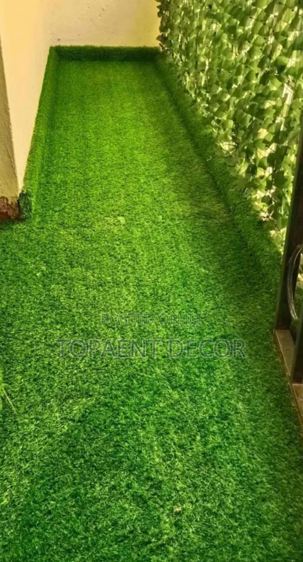 Small Space,Big Green Energy, Balcony Artificial Grass Carpet