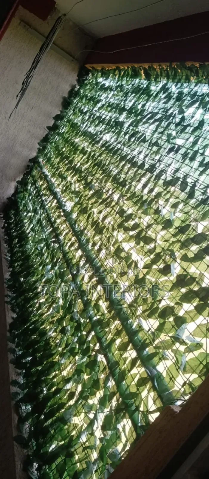 3mx1m Balcony Privacy Cover Artificial Ivy Privacy Fence