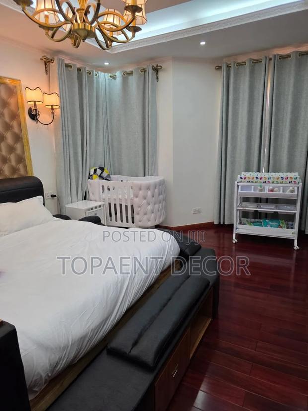 Light Grey Rich Fabric Window And Door Curtains - main view