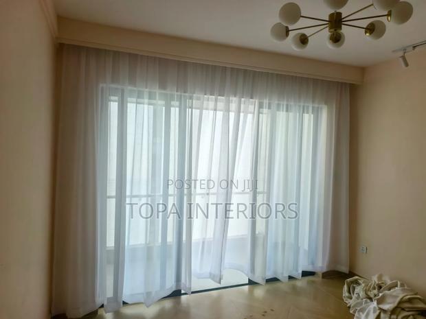 Transparent Window Sheers Curtains for Living Room