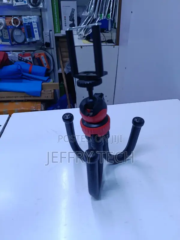 Flexible Mini-Tripod, Also Known as an Octopus or Gorillapod Tripod,