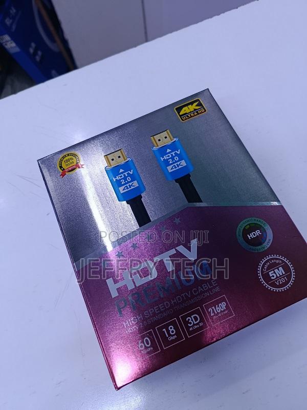 5mtrs HDTV Premium High Speed Hdmi 2.0 Cable. - thumbnail 2