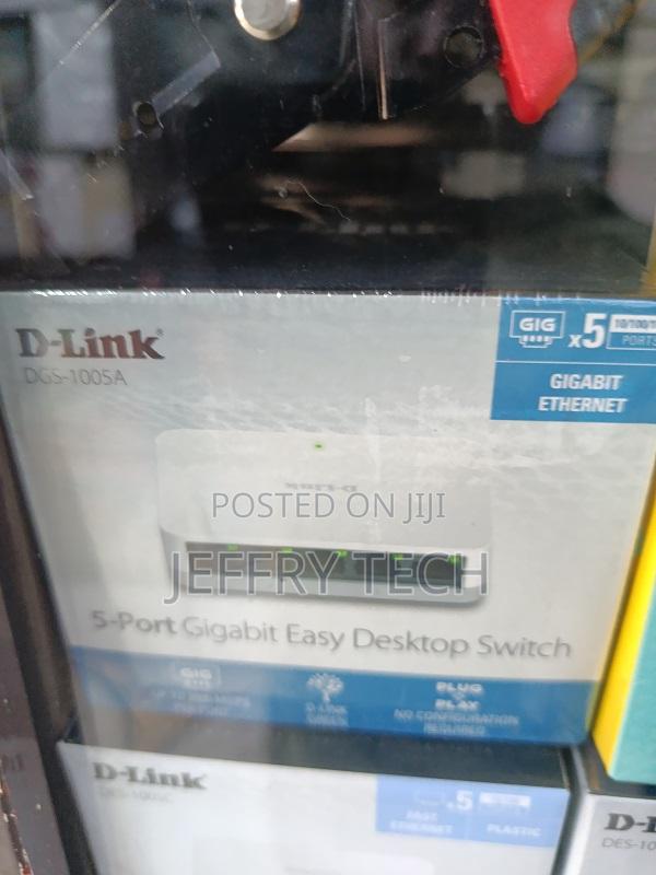 D-Link DGS-1005a 5-Port Gigabit Easy Desktop Switch. - main view