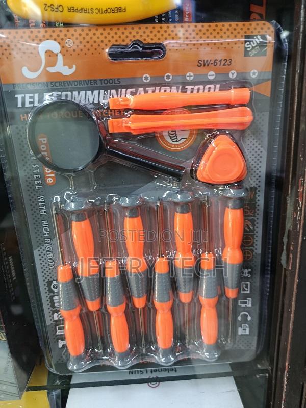 Sw-6123 Precision Screwdriver Set, Which Is a Telecommunication Tool - thumbnail 2