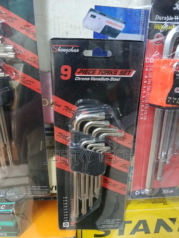 Shengchao 9-Piece Hex Key Set, Model Number 70045.