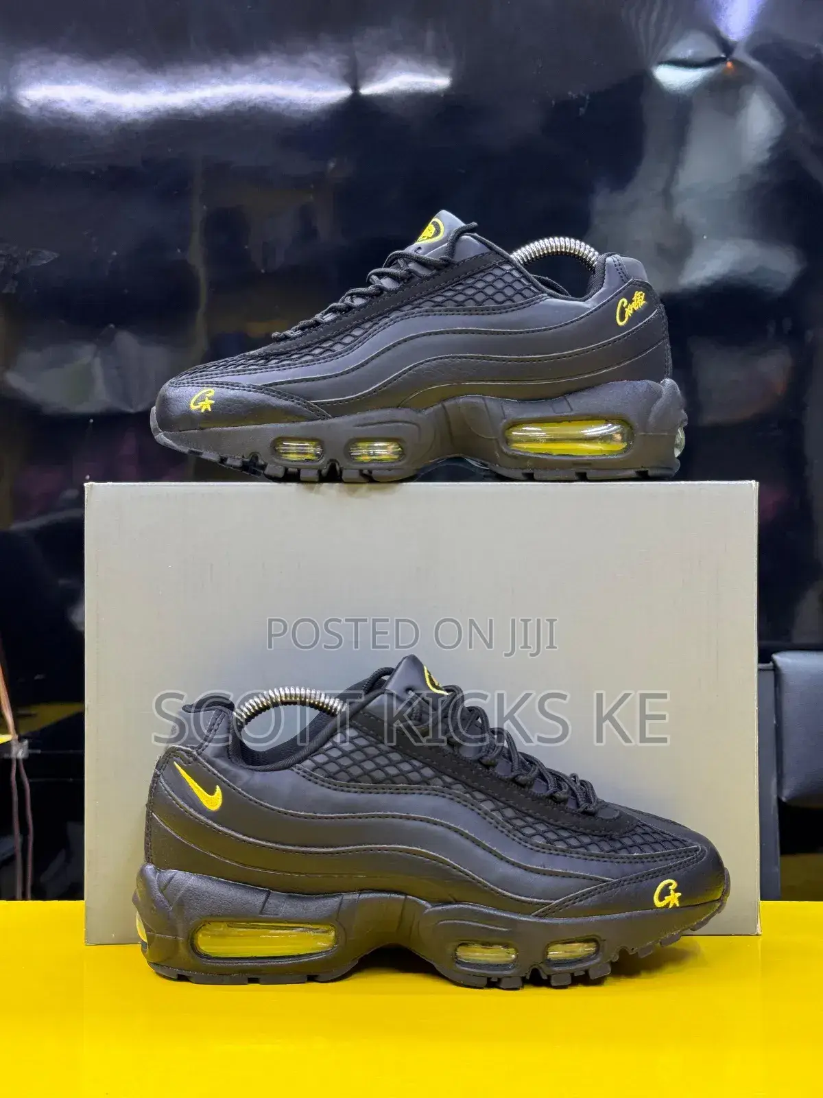Corteiz  Airmax 95 
 “Honey Black ”