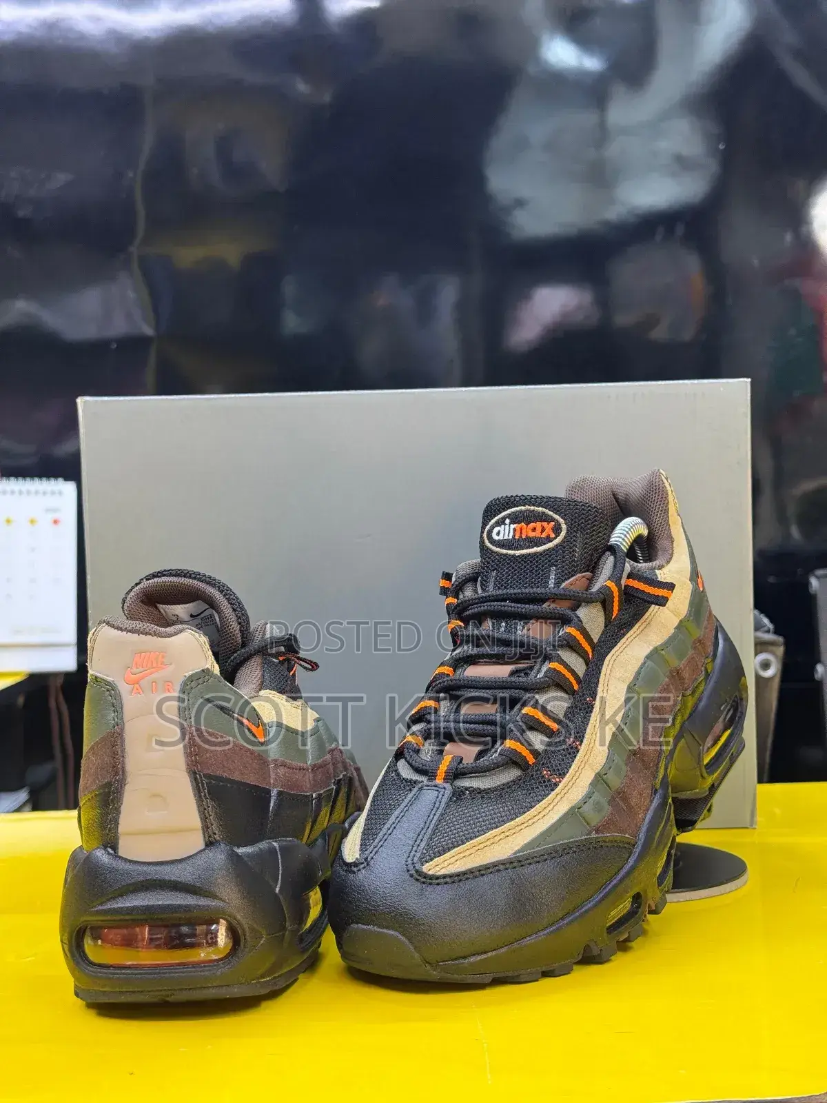 Nike Airmax 95
 “ Safety Orange Camo ”
