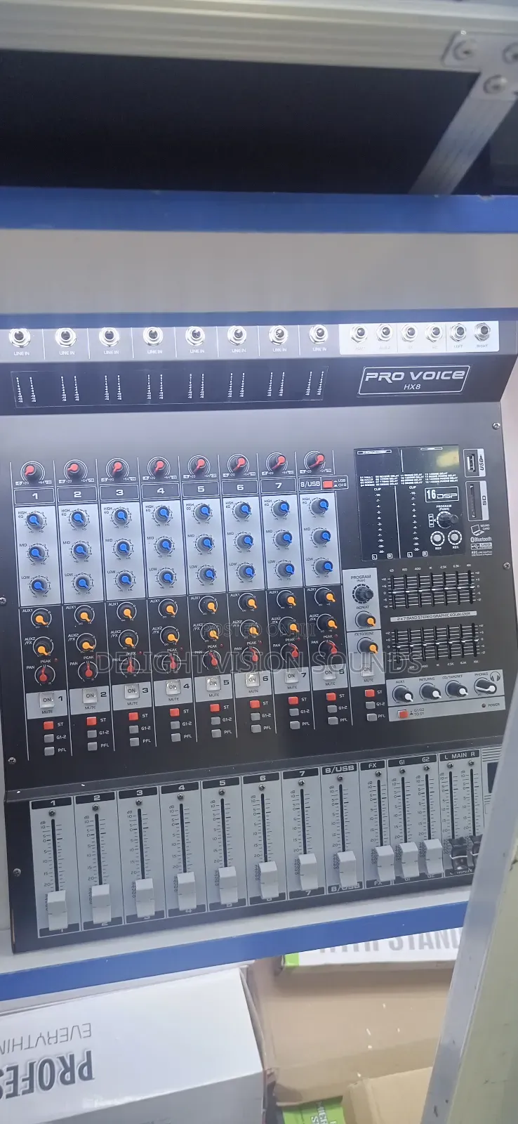 Mixer HXM 8 Channel Powered