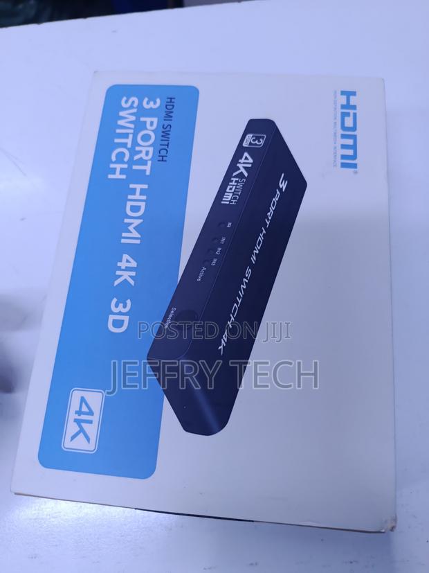 3 in 1 Out Hdmi Switch With Ir Remote ( 60hz, Earc) - thumbnail 3