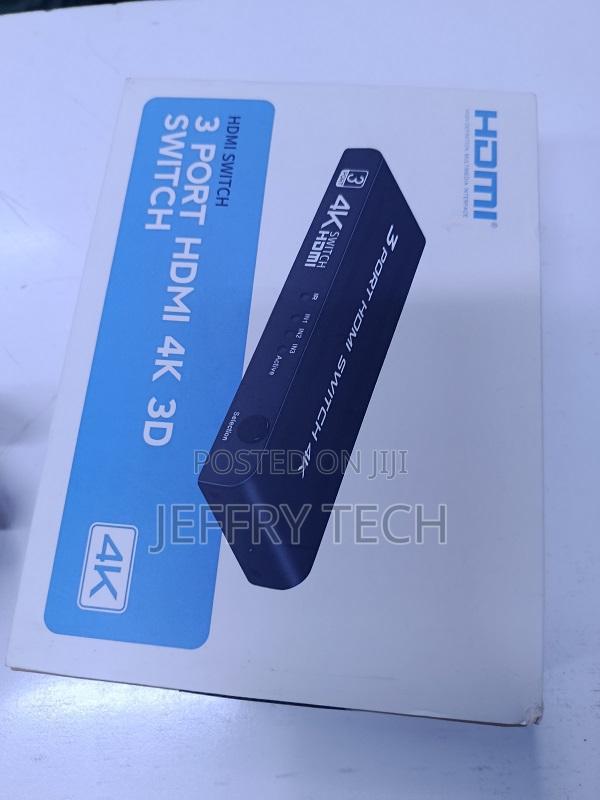 Hdmi Switch 3 X 1 Ultra D With Remote Control Multiplies Hdmi 3 X 1