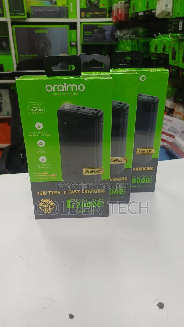 Oraimo Traveler 15 Flash 20000mah Power Bank .