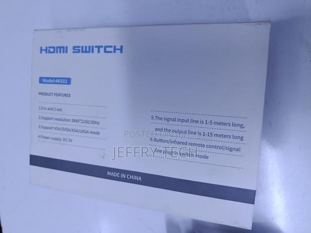 5 Port Hdmi 3d Switch - thumbnail 4