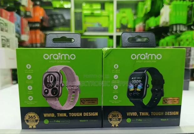 Oraimo Watch 5 Smart Watch, 7 Days Usage Time - main view