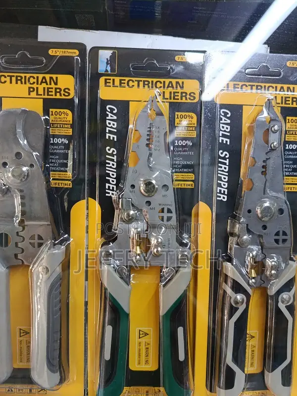 Foldable Wire Stripper, Pulley Design Multi-Function Electrician Wire