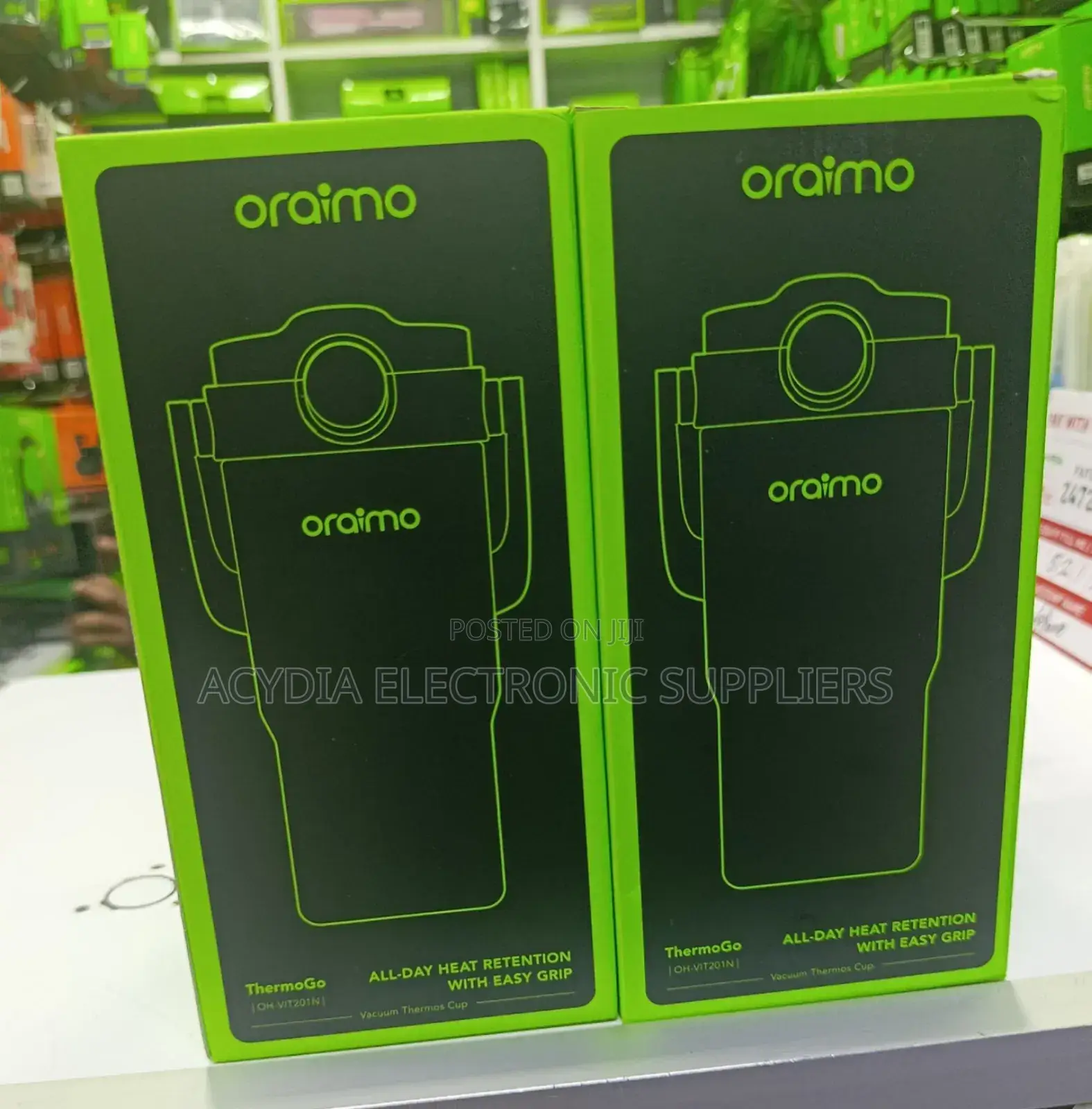 Oraimo Thermogo All Day Heat Retention With Easy Grip Thermos