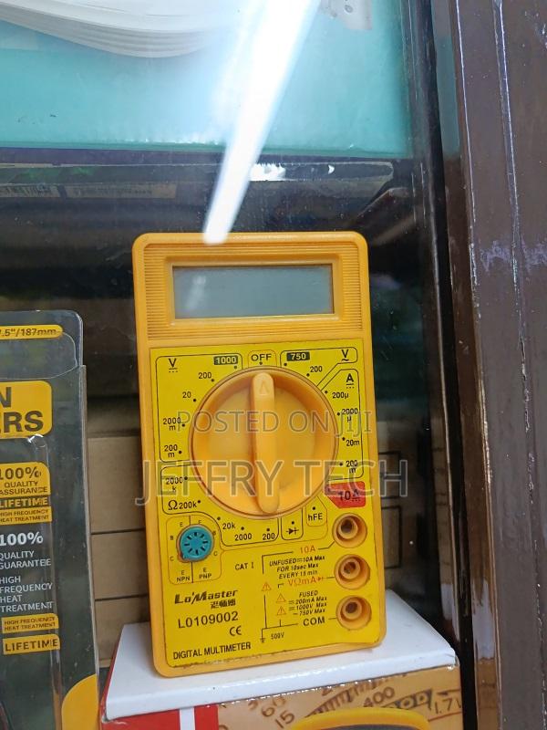 Dt-830b or Similar Model Digital Multimeter