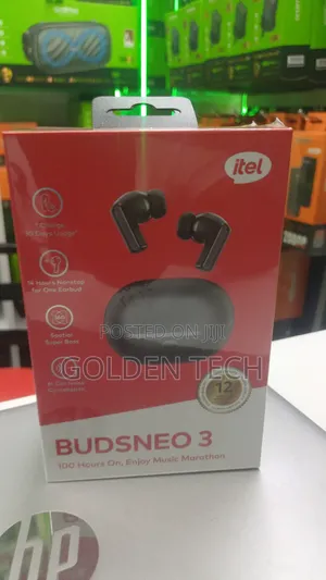 Itel Buds Neo 3 TWS Bluetooth Earbuds With Charging Case