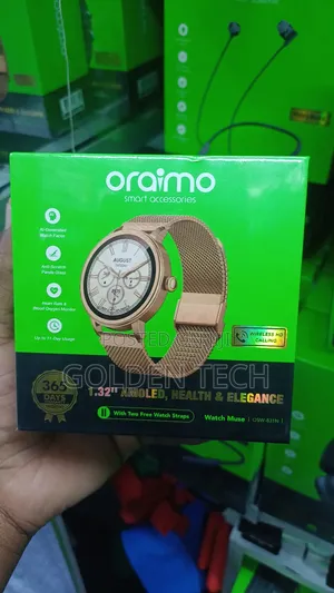 Oraimo Watch Muse Stylish Amoled Smart Fitness Watch