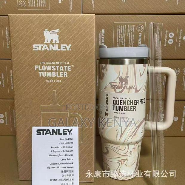 Digital Stainless Steel Coffee Mugoriginal Stanley Mugs (Marble) - thumbnail 3