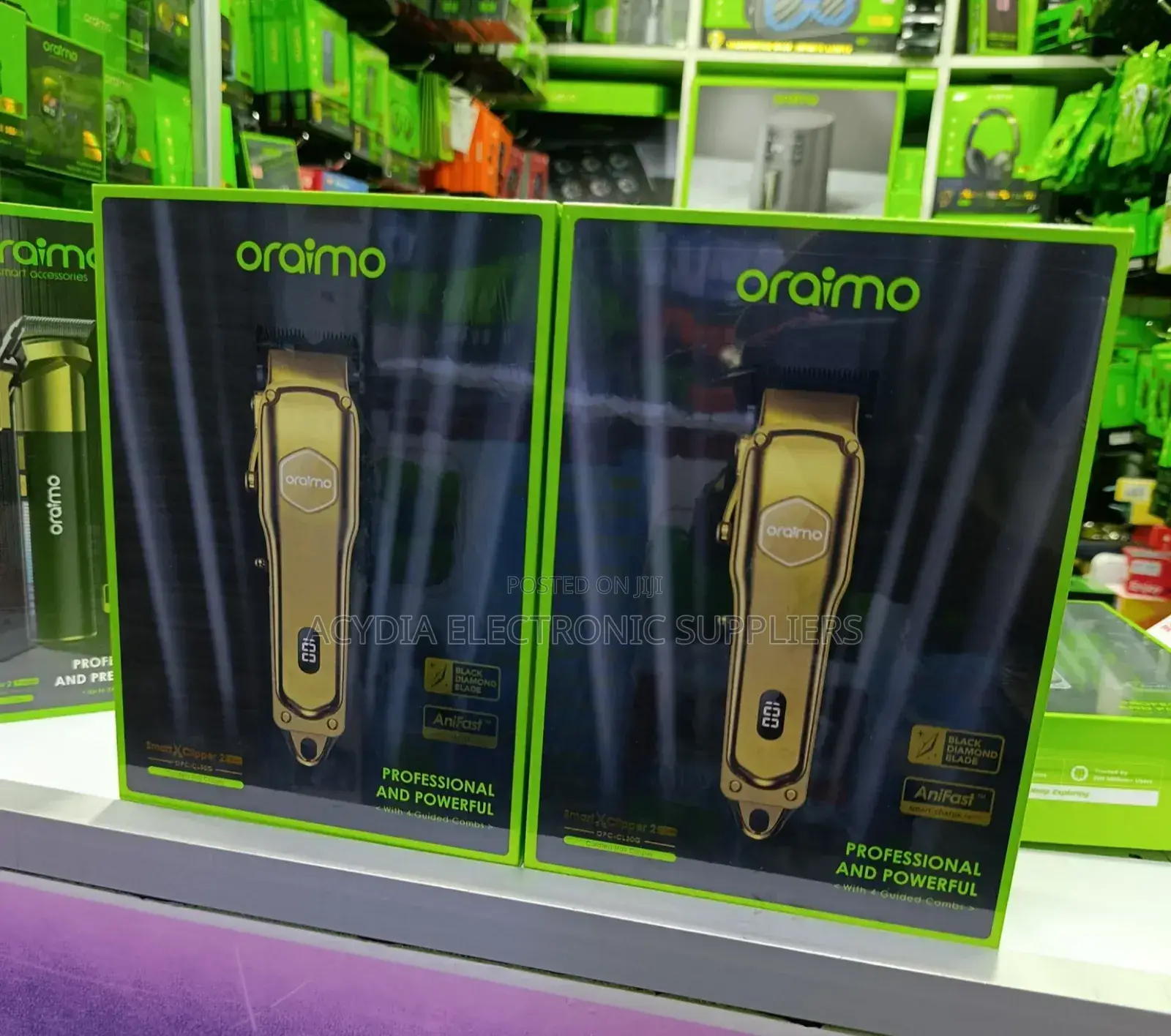 Oraimo Smart Clipper 2 Gold Opc-Cl30g Cordless Electric Hair Clipper