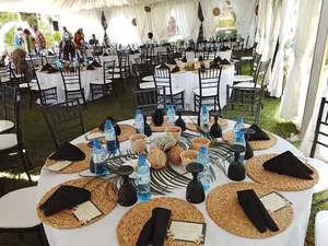 Black Chiavari Seats for Hire, Clean Enough Rentals Seats 