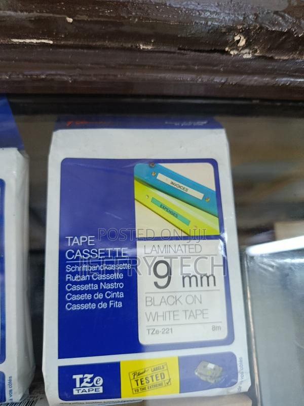 Brother Tze-221 Laminated Labelling Tape Cassette.