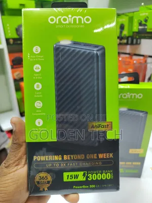 Oraimo Powerbox 300 Lit 30000mah Power Bank