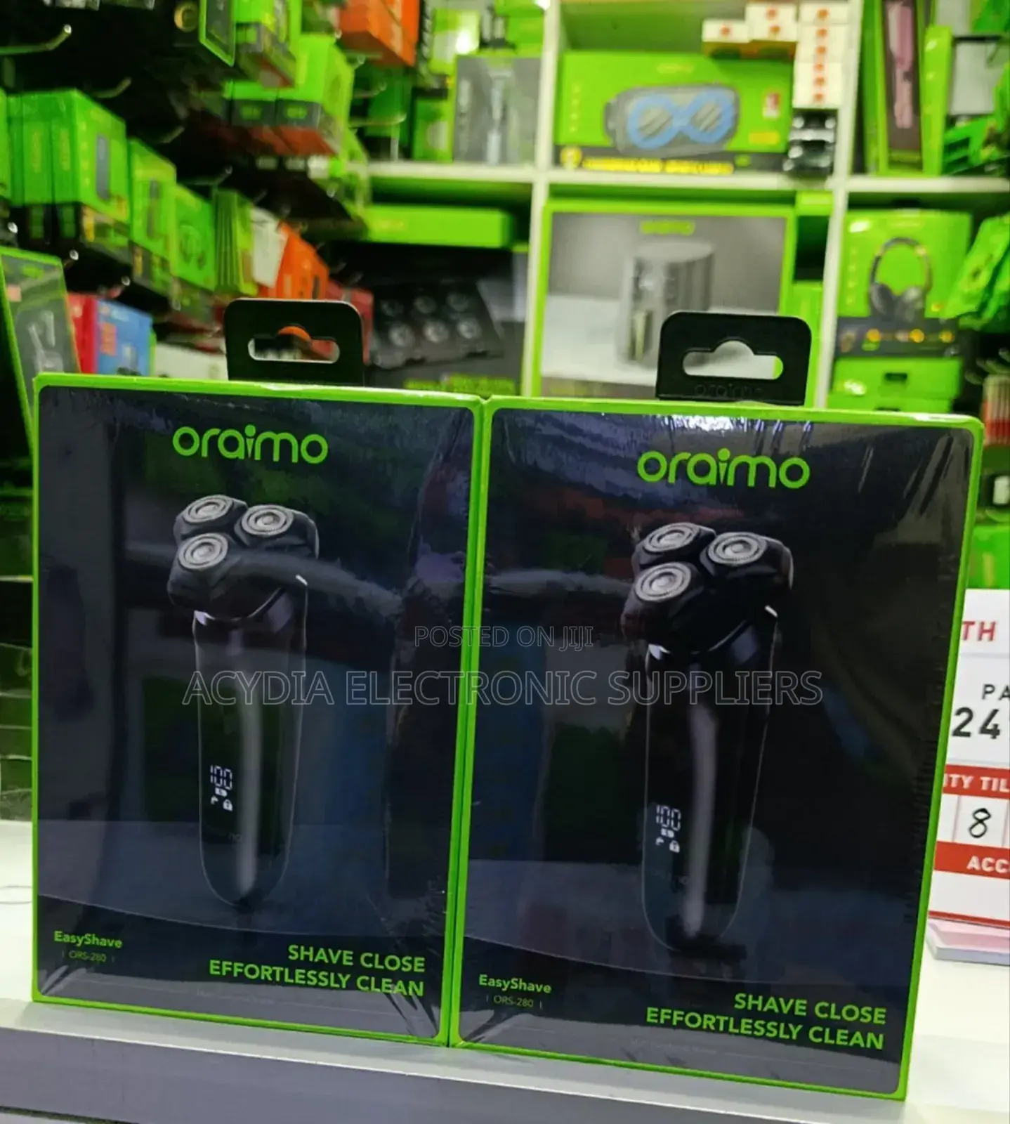 Oraimo Easyshave Cordless Electric Smoother With a Digital Display