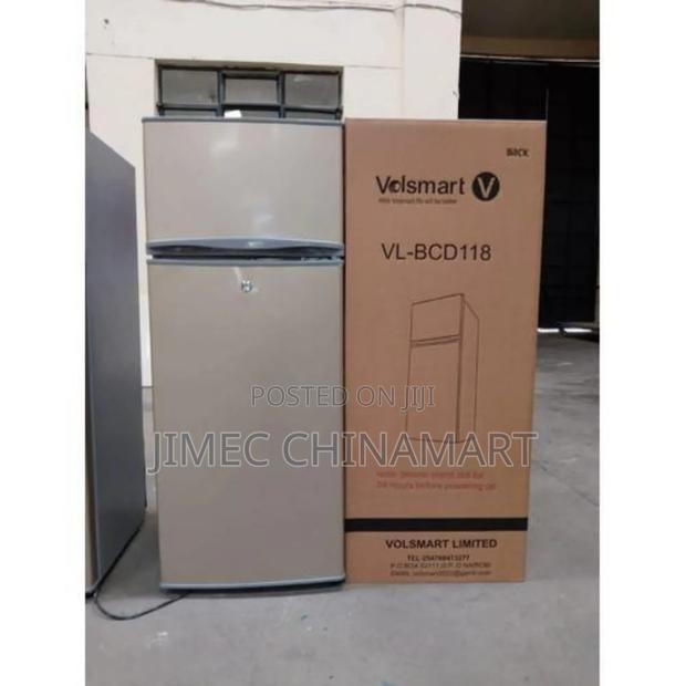 118 Lsilver Volsmart Double Door Refrigerator - main view