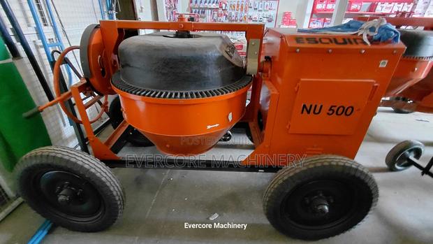 Esquire 500l Chaindriven Diesel Concrete Mixer With Kirloskar 6.5hp - thumbnail 2